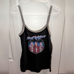 Foo Fighters concert strappy camisole tank